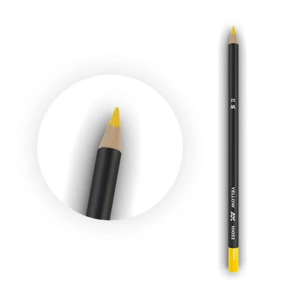 AK Interactive – Watercolor Pencil Yellow – AK10032 - AK Interactive - Ludik Vault