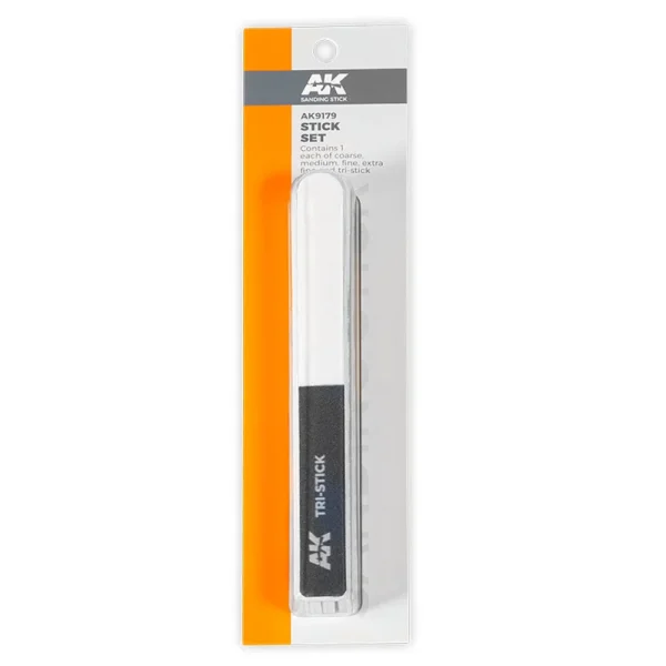 5568312326 AK Interactive – Sanding STICK Set / SET de lijas – AK9179 - AK Interactive - Ludik Vault