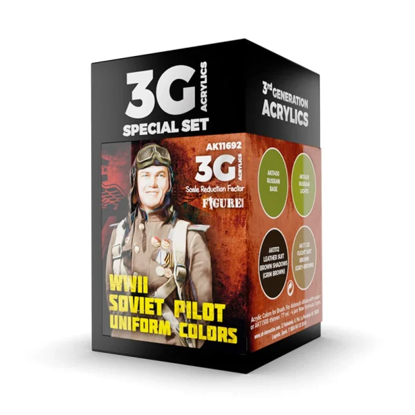 5568312623 AK Interactive – WWII SOVIET UNIFORM COLORS 3G – AK11692 - AK Interactive - Ludik Vault