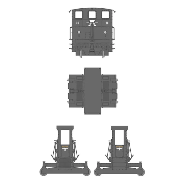5568312678-6 AK Interactive - BREUER IV RAIL SHUNTER 1/35 - AK35008