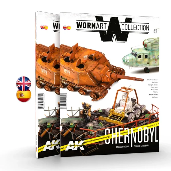 AK Interactive – WORN ART COLLECTION #03 Chernobyl – Bilingüal – AK4905 - AK Interactive - Ludik Vault