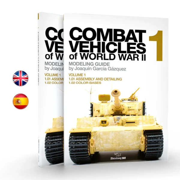 5568312944 AK Interactive – COMBAT VEHICLES OF WORLD WAR II(by Joaquín García) Vol. 1 (English) – ABT611 - AK Interactive - Ludik Vault