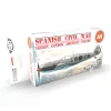 5568313644 AK Interactive – Spanish Civil War. Legion Condor Aircraft SET 3G – AK11714 - AK Interactive - Ludik Vault