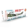 AK Interactive – WWI German Aircraft Colors SET 3G – AK11710 - AK Interactive - Ludik Vault