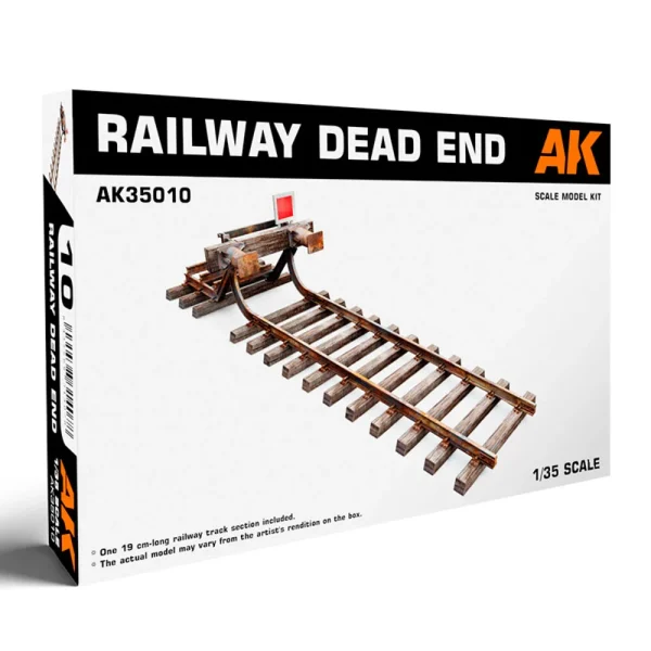5568314078 AK Interactive – RAILWAY DEAD END 1/35 – AK35010 - AK Interactive - Ludik Vault