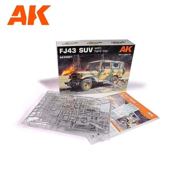 AK Interactive - FJ43 SUV with Hard top - AK35001