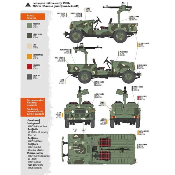 AK Interactive - FJ43 Pickup with DShKM - AK35002