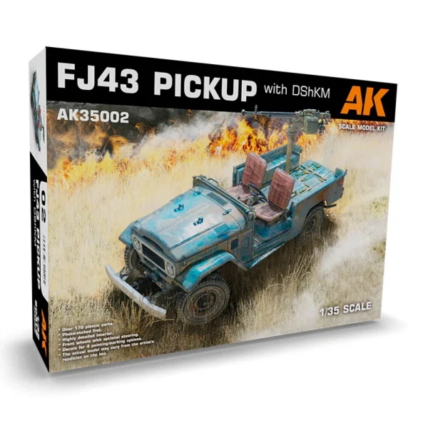 5568314115 AK Interactive – FJ43 Pickup with DShKM – AK35002 - AK Interactive - Ludik Vault