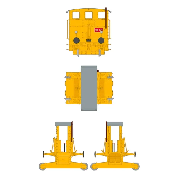 AK Interactive - AUTOMOTORE FS 206/207/208 SOGLIOLA RAIL SHUNTER 1/35 - AK35009