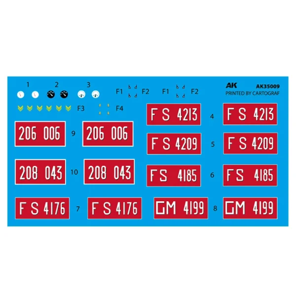 AK Interactive - AUTOMOTORE FS 206/207/208 SOGLIOLA RAIL SHUNTER 1/35 - AK35009
