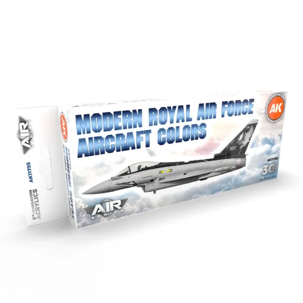 5568314634 AK Interactive – Modern Royal Air Force Aircraft Colors SET 3G – AK11755 - AK Interactive - Ludik Vault