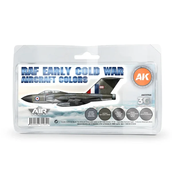 5568314641 AK Interactive – Early Cold War RAF Aircraft Colors SET 3G – AK11756 - AK Interactive - Ludik Vault