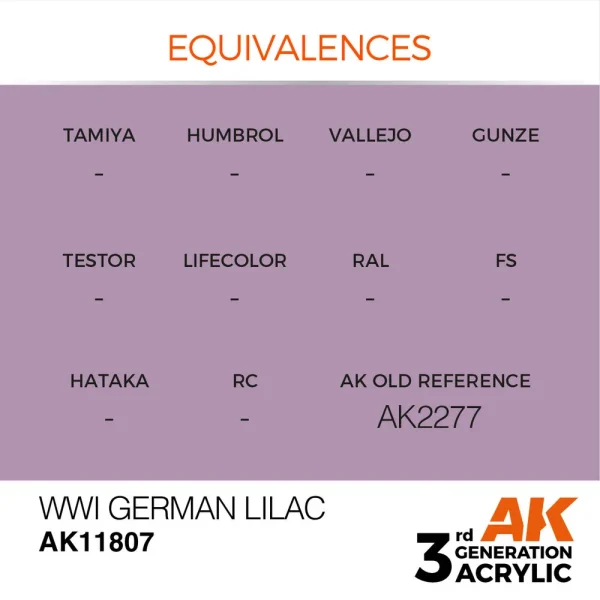 AK Interactive - WWI German Lilac - AK11807