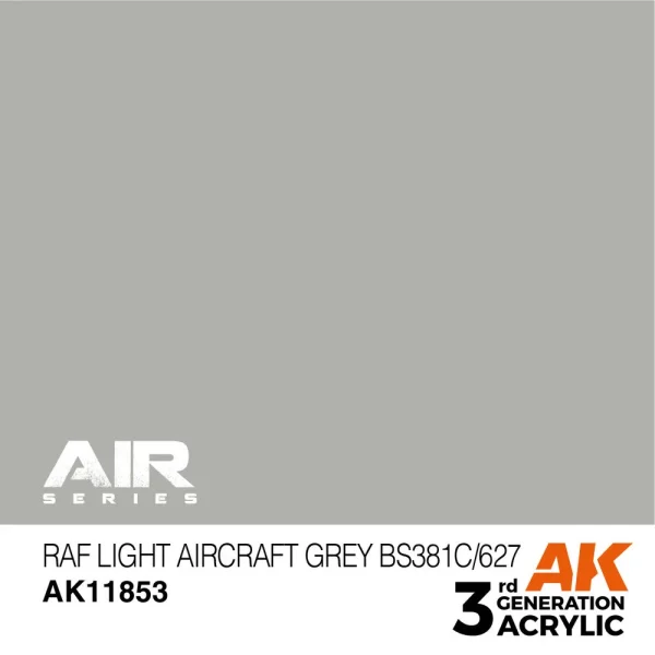 5568315174 AK Interactive – RAF Light Aircraft Grey BS381C/627 – AK11853 - AK Interactive - Ludik Vault