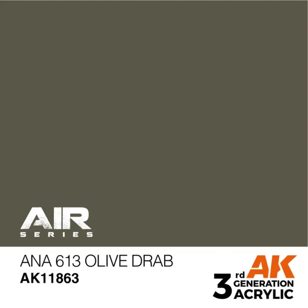 AK Interactive – ANA 613 Olive Drab – AK11863 - AK Interactive - Ludik Vault