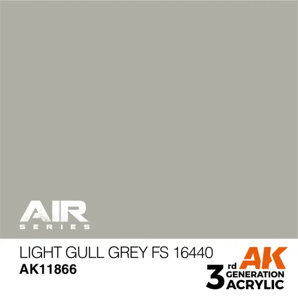 AK Interactive – Light Gull Grey FS 16440 – AK11866 - AK Interactive - Ludik Vault