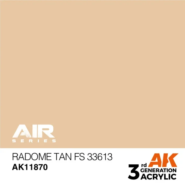 5568315341 AK Interactive – Radome Tan FS 33613 – AK11870 - AK Interactive - Ludik Vault