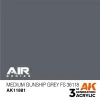 AK Interactive – Medium Gunship Grey FS 36118 – AK11881 - AK Interactive - Ludik Vault