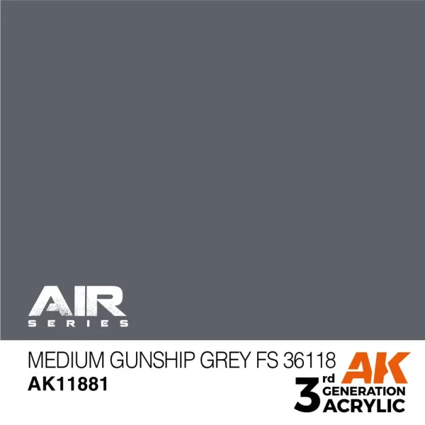 5568315457 AK Interactive – Medium Gunship Grey FS 36118 – AK11881 - AK Interactive - Ludik Vault