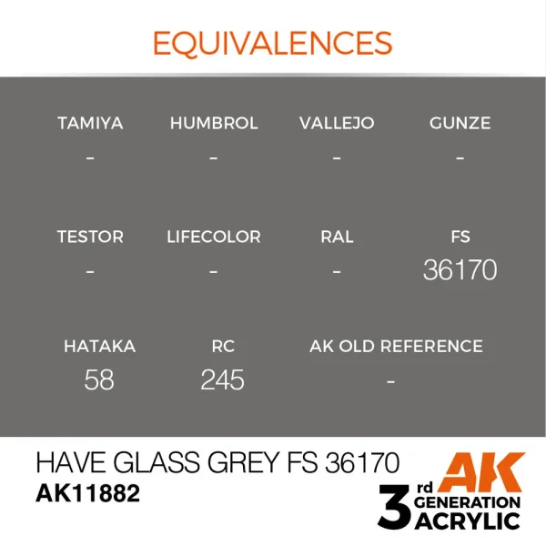 5568315464-1 AK Interactive - Have Glass Grey FS 36170 - AK11882