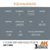 5568315471-1 AK Interactive - F-15 Dark Grey (Mod Eagle) FS 36176 - AK11883