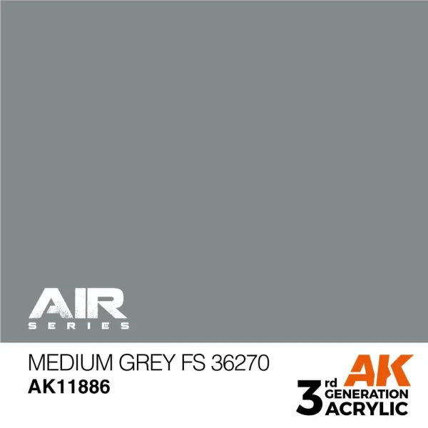 5568315501 AK Interactive – Medium Grey FS 36270 – AK11886 - AK Interactive - Ludik Vault