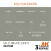 5568315556-1 AK Interactive - IJN J3 Hai-iro (Grey) - AK11891