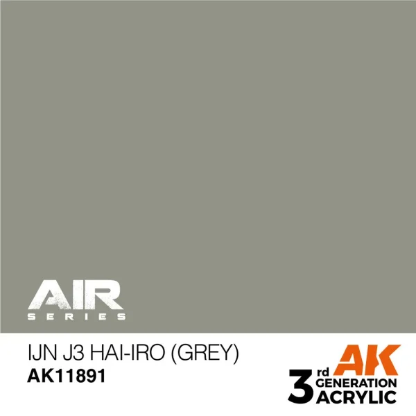 AK Interactive – IJN J3 Hai-iro (Grey) – AK11891 - AK Interactive - Ludik Vault