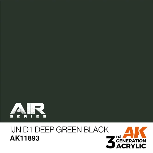5568315570 AK Interactive – IJN D1 Deep Green Black – AK11893 - AK Interactive - Ludik Vault