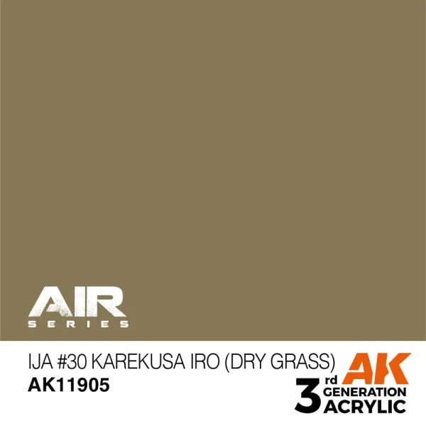 AK Interactive – IJA #30 Karekusa iro (Dry Grass) – AK11905 - AK Interactive - Ludik Vault