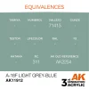 5568315761-1 AK Interactive - A-18f Light Grey-Blue - AK11912