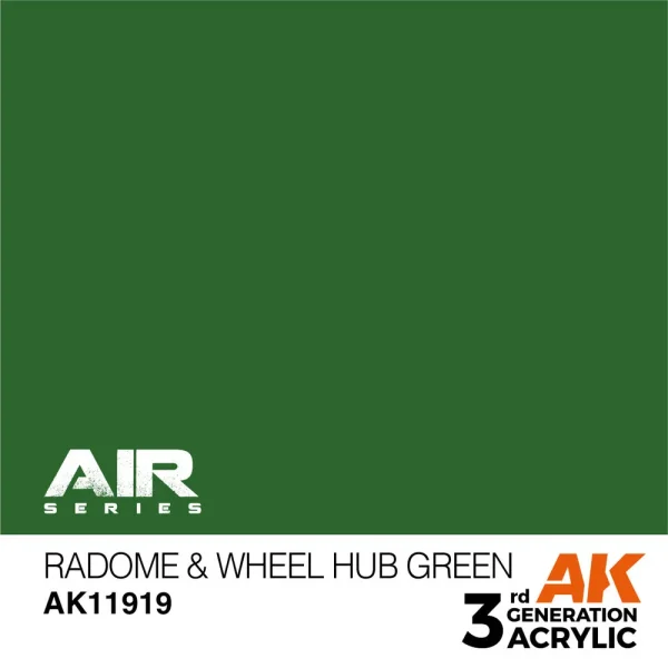 5568315839 AK Interactive – Radome & Wheel Hub Green – AK11919 - AK Interactive - Ludik Vault