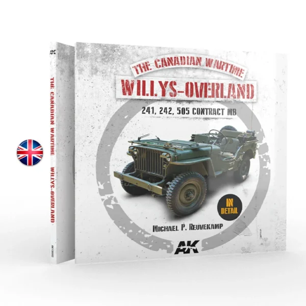 AK Interactive – WILLYS-OVERLAND (CANADIAN) WALKAROUND – English – AK130002 - AK Interactive - Ludik Vault