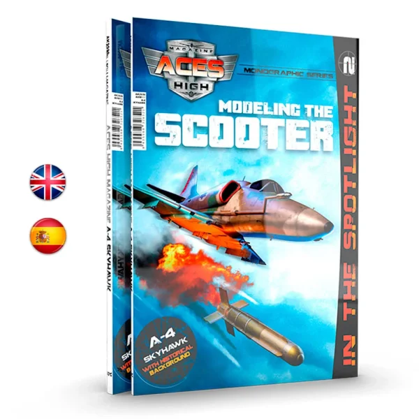 5568326538 AK Interactive – ACES HIGH Magazine SERIES MONOGRÁFICA: SKYHANK – AK2940 - AK Interactive - Ludik Vault