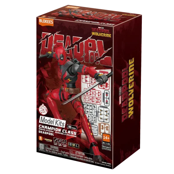Blokees – Marvel Deadpool & Wolverine – Deadpool – Champion Class