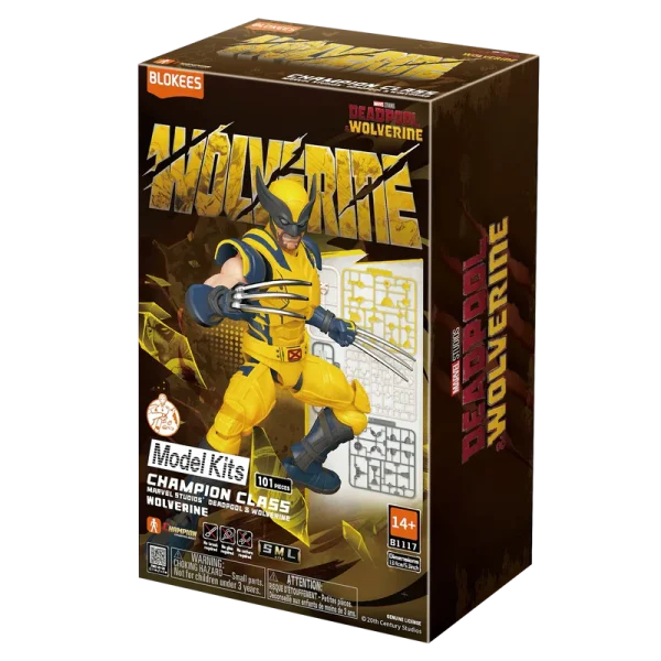 Blokees – Marvel Deadpool & Wolverine – Wolverine – Champion Class