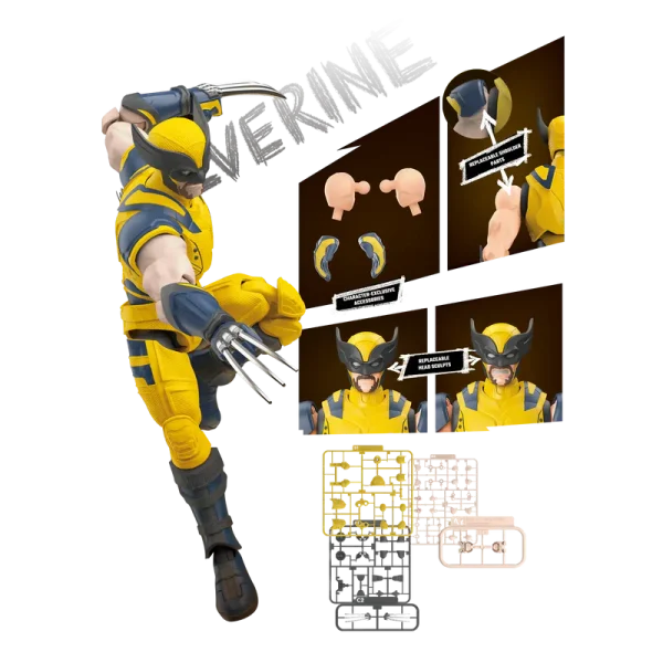 Blokees – Marvel Deadpool & Wolverine – Wolverine – Champion Class