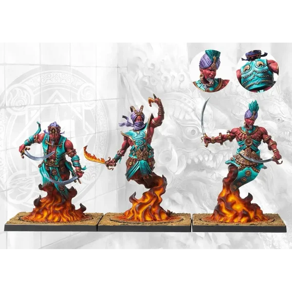 Para-Bellum - Conquest - Entourage de Flamestorm - Sorcerer Kings - Armée de 2000 points