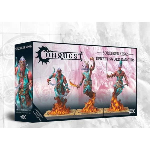 Para-Bellum - Conquest - Entourage de Flamestorm - Sorcerer Kings - Armée de 2000 points