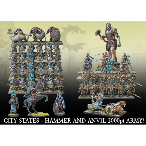 Para-Bellum - Conquest - Marteau et enclume - City States - Armée de 2000 points