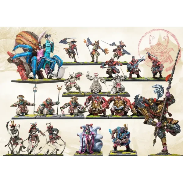 Para-Bellum - Conquest - Chemin octuple - Yoroni - Armée de 2000 points