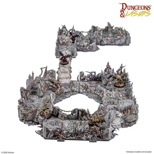 Archon Studio - Dungeons & Lasers - Demonic Caves Pre-Painted