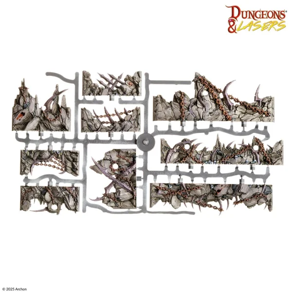 Archon Studio - Dungeons & Lasers - Demonic Caves Pre-Painted