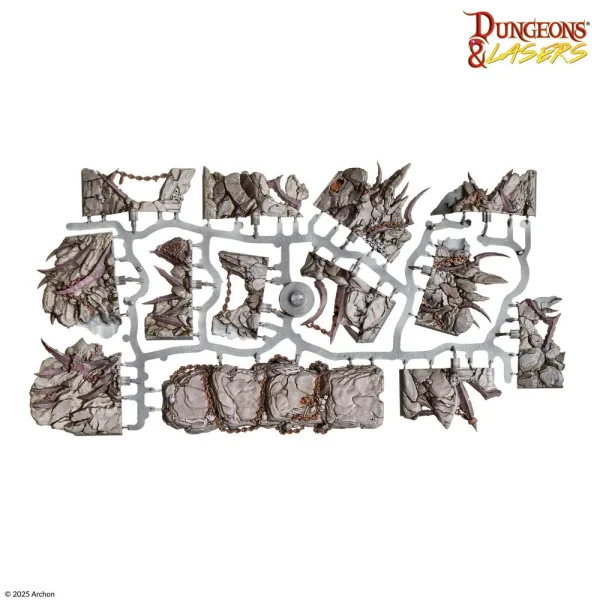Archon Studio - Dungeons & Lasers - Demonic Caves Pre-Painted