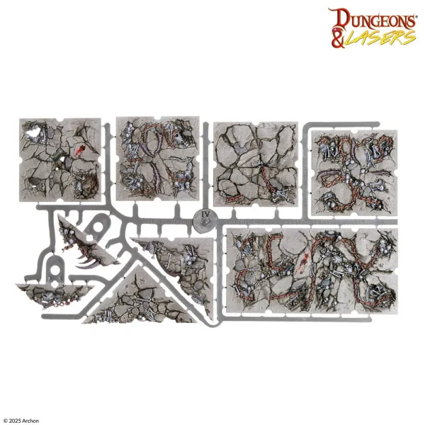 Archon Studio - Dungeons & Lasers - Demonic Caves Pre-Painted