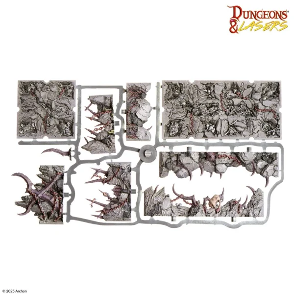 Archon Studio - Dungeons & Lasers - Demonic Caves Pre-Painted