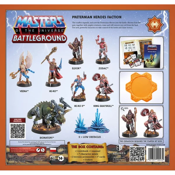 Archon Studio - Masters of the Universe - Wave 10: Preternian Heroes Faction (PL)
