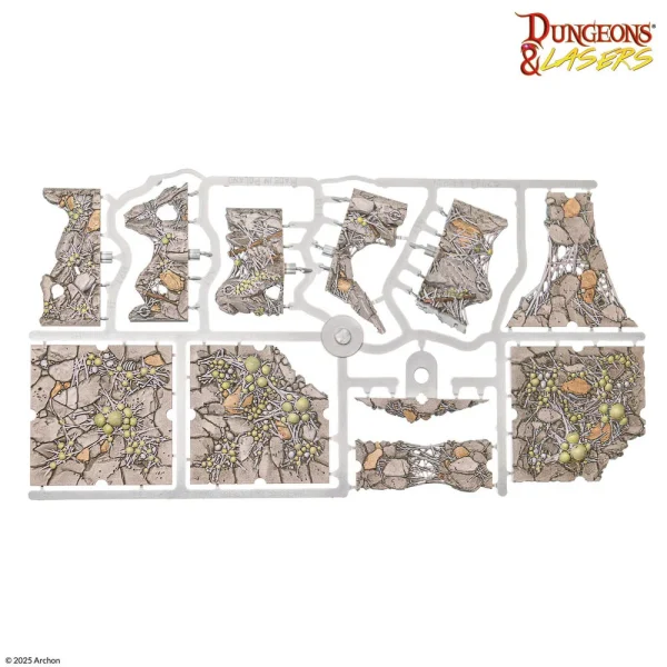 Archon Studio - Dungeons & Lasers - SPIDER NEST: PRE-PAINTED