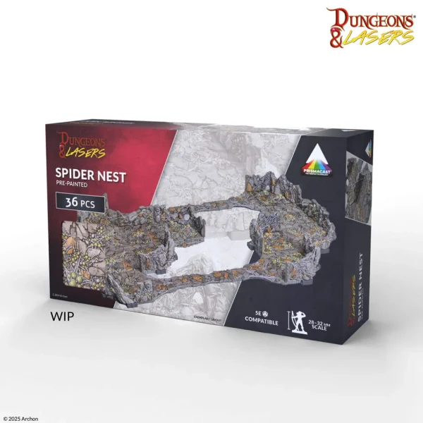 1397102085 Archon Studio – SPIDER NEST: PRE-PAINTED - Archon Studio - Ludik Vault