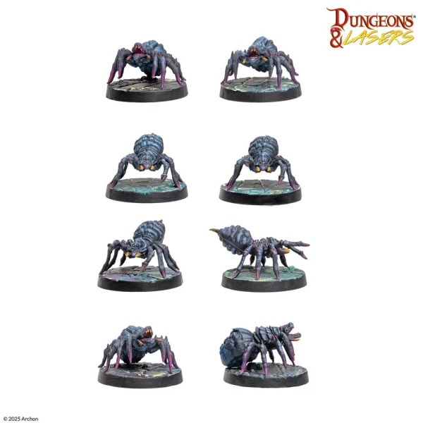 1397102153-1 Archon Studio - Dungeons & Lasers - CAVE SPIDERS